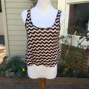 Kate Collection	Small	Brown/Black Chevron Pattern
